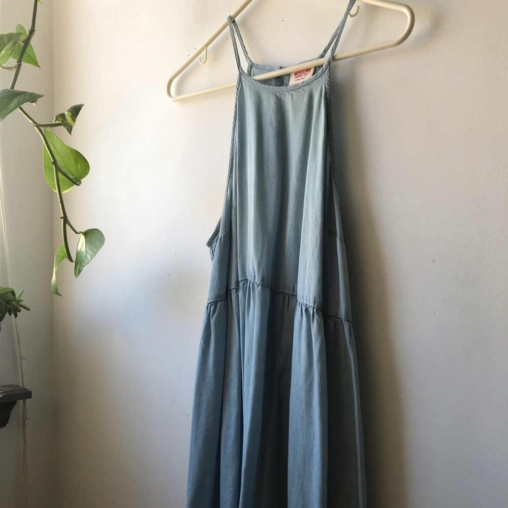 Mossimo denim strap dress